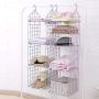 Clothes Hanger Organizer Organizador Ropa Interior Closet Hanger Basket Bag Storage Pants Tie Rack Hooks Shelf,Pink-4 Clothes Hanger Organizer Organizador Ropa Interior Closet Hanger Basket Bag Storage Pants Tie Rack Hooks Shelf,Pink-4