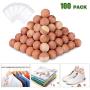 ACMETOP Cedar Blocks, 100% Natural Cedar Blocks for Clothes Storage, Aromatic Cedar Balls, Storage Accessories Closets & Drawers (100Pack)