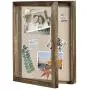 Love-KANKEI Shadow Boxes Display Case 11x14 Shadow Boxes Picture Frame with Linen Back Memorabilia Awards Medals Photos Memory Boxes Carbonized Black