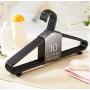 10pcs Adult Coat Hangers Strong Plastic Clothes Hangers for Tops/Skirts/Dresses/Trousers Non-Slip Hanger Hook