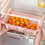 4 pcs/set Creative Fridge Layer Storage Rack Refrigerator Partition Sliding Drawer Food Crisper Holder Fresh-keeping Layered Organizers Drawer (4 packs) 4 pcs/set Creative Fridge Layer Storage Rack Refrigerator Partition Sliding Drawer Food Crisper Holder Fresh-keeping Layered Organizers Drawer (4 packs)