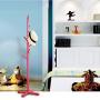 LLDDP Coat Hooks Wall Coat Racks Coat Stand Clothes Rack Wood Clothes Tree Simple Floor Hanger Modern Bedroom Living Room Entryway Hat Coat Rack Hall Tree Free Standing Garment Racks