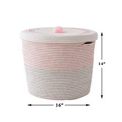 tegance Cotton Rope Basket Storage Basket 16