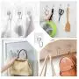 Large Adhesive Wall Hooks 33LB(Max), SUNDOKI Self Adhesive Hooks Removable Nail-Free Transparent Waterproof Hooks for Hanging Bathroom Kitchen & Home Utilities(10 Pack) Large Adhesive Wall Hooks 33LB(Max), SUNDOKI Self Adhesive Hooks Removable Nail-Free Transparent Waterproof Hooks for Hanging Bathroom Kitchen & Home Utilities(10 Pack)