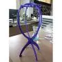 Lurrose 6pcs/set Premium Stable Professional Multifunctional Wig Dryer Wig Hanger Wig Stand Tool Holder Hat and Cap Holder for Hair Salon