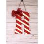 Christmas Door Hanger, Candy Cane Door Sign, Home Decor