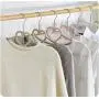 10pcs Random Color Non-Slip Ultra-Thin 360 Degree Swivel Flocked Adult Clothes Hangers with Heart Tie Bar Notched Shoulders for Garment 10pcs Random Color Non-Slip Ultra-Thin 360 Degree Swivel Flocked Adult Clothes Hangers with Heart Tie Bar Notched Shoulders for Garment