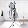 Galapara Children Clothes Tree Kid Entryway Hall Tree Coat Metal Rack Hat Hanger Hallstand Hat Tree Hat Rack Hat and Coat Stand for Hat, Clothes, Umbrella, School Bag