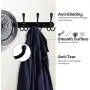 Singda Coat Rack Wall Mount,2 Packs Coat Hanger,Stainless Steel 5 Triple Hooks for Hanging Coats, Waterproof Wall Hooks for Hanging Clothes, Towels, Purse, Hats, Bag, Bathroom, Bedroom, Kitchen Black Singda Coat Rack Wall Mount,2 Packs Coat Hanger,Stainless Steel 5 Triple Hooks for Hanging Coats, Waterproof Wall Hooks for Hanging Clothes, Towels, Purse, Hats, Bag, Bathroom, Bedroom, Kitchen Black