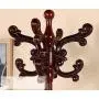 WZP Household Coat Rack Solid Wood Floor Bedroom Hanger Vertical European Clothes Rack Assembly Combination Hanger Simple Bedroom/Brown / Style1 WZP Household Coat Rack Solid Wood Floor Bedroom Hanger Vertical European Clothes Rack Assembly Combination Hanger Simple Bedroom/Brown / Style1