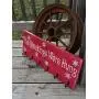 Stockings Sign - The Stockings Were Hung - Snowflake Sign - Christmas Stocking Hanger - Rustic Christmas Sign - Holiday Wall Decor - Art