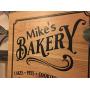 PERSONALIZED BAKERY SIGN, 10X10 RECLAIMED CEDAR SIGN, INCLUDES HANGER, HANDMADE, BAKERY SIGN, KITCHEN SIGN, Birthday Gift, Anniversary Gift, Wedding Gift