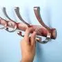 WEBI Wall Mounted Coat Rack with 6 Hooks for Hanging Coats,23-5/8 Coat Hanger Wall Mount Hook Rack Wall Hanger for Jacket,Hats,Clothes,Antique Copper,2 Packs WEBI Wall Mounted Coat Rack with 6 Hooks for Hanging Coats,23-5/8 Coat Hanger Wall Mount Hook Rack Wall Hanger for Jacket,Hats,Clothes,Antique Copper,2 Packs