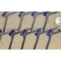 Set of 9 Bridal Party Hangers, Custom Hanger, Wedding Party Hangers, Bridesmaid Gift, Bride Hanger, Mrs Hanger