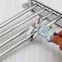 WEBI Swivel Towel Bar - 2 Packs,4-Arm,Stainless Steel Space Saving- Swing Out Towel Rack Hanger Holder,Wall Mount,Polished Finish/Chromed WEBI Swivel Towel Bar - 2 Packs,4-Arm,Stainless Steel Space Saving- Swing Out Towel Rack Hanger Holder,Wall Mount,Polished Finish/Chromed