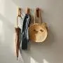 Wooden Coat Hooks Wall Mounted Vintage Single Organizer Hangers, Handmade Craft Hat Rack 3pcs Wooden Coat Hooks Wall Mounted Vintage Single Organizer Hangers, Handmade Craft Hat Rack 3pcs