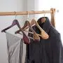 Iddefee Clothes Hanger Wooden Collection Hangers for Adult Everyday Standard Use Clothing Hangers Suit Clothes Hangers 5 Pack for Home Pants Hangers (Color : Brown, Size : 45x23.5cm) Iddefee Clothes Hanger Wooden Collection Hangers for Adult Everyday Standard Use Clothing Hangers Suit Clothes Hangers 5 Pack for Home Pants Hangers (Color : Brown, Size : 45x23.5cm)