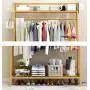 YWYMJ Coat Racks Hanger Bamboo Hanger Jacket Clothes Hanger 2 Layers 2 Hooks for Shoe Racks and hat Racks (60 cm, 80 cm, 100 cm) x 40 x 140 cm Optional (Size : 10040180cm)