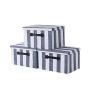 Storage Bins Decorative Storage Boxes Organizer Bins with Lids Handles for Home Fabric Bins Memory Boxes with Lid Empty Gift Basket for Toys(14.5 x 10 x 8.3 Inch,3-Pack)