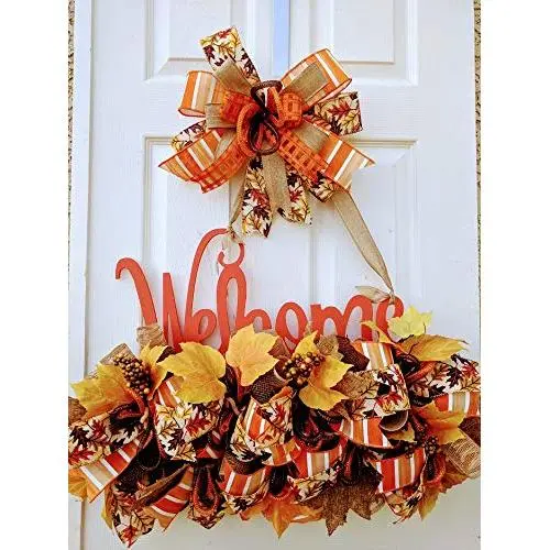 Fall Welcome Door Hanger Rail Fall Welcome Door Hanger Rail