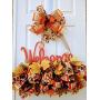 Fall Welcome Door Hanger Rail