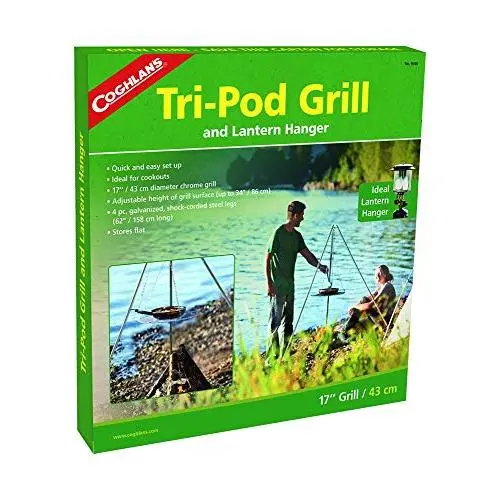 Tri-Pod Grill and Lantern Hanger Tri-Pod Grill and Lantern Hanger