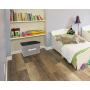 Natural Jute Jumbo Storage Boxes - Closet Bedroom Archival Organization - Grey