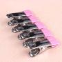 Cabilock Clothes pin 20pcs Stainless Steel Clothes Pins Windproof Antiskid Metal Clothes Clips Clothes Drying Hanger Peg Clamp (Random Color)