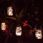 Homeleo 5-Pack Warm White Solar Mason Jar Lid Insert w/Stainless Steel Hangers, Solar Powered LED Mason Jars Light Up Lid Set(Jars NOT Included)