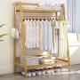 COAT RACK XIA Easy to Install Fashion Design Strong and Sturdy Wide Range of Uses Hangers Simple Hanger Landing Hangers Shelf of Clothes Floor-Standing Bedroom Shelf Household Solid Wood Hanger