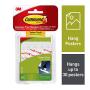 Command Poster Hanging Strips Value Pack, Small, White, 60-Strips (17024-60ES) Command Poster Hanging Strips Value Pack, Small, White, 60-Strips (17024-60ES)