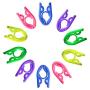 DOIOWN Folding Clothes Hangers Portable Plastic Drying Rack for Home Travel Camping(Pack of 10) (10pcs(Folding Travel Hangers))