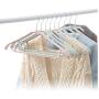 10pcs Random Color Anti-Skid Clothes Hangers, Suit Hangers Shirts Sweaters Dress Hanger Hook Drying Rack