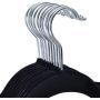 Produit Royal 100PCS Black Non Slip Velvet Clothes Hanger Suit/Coat/Shirt/Pants Hangers Hook Pack Space Storage Organize Closet Flocked Lightweight Home New Produit Royal 100PCS Black Non Slip Velvet Clothes Hanger Suit/Coat/Shirt/Pants Hangers Hook Pack Space Storage Organize Closet Flocked Lightweight Home New