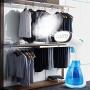ZZYJYALG Hanging Ironing Machine Plastic Metal Handheld Transparent Water Tank Travel Bed Sheet Dormitory Curtain Cotton Cloth Portable Clothes Large Capacity High Temperature Ironing(Blue)