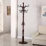 XF Coat Racks Coat Rack - Creative Simple Solid Wood Floor Hangers, Solid Clothes, Scarves, hat Coat Racks Entryway Furniture (Color : A)