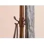 COAT RACK European Oak Floor Household Storage Hangers Assembly Single Pole Clothes Rack (Color : Antique color)