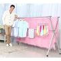 Clothes Drying Rack for Laundry Free Installed Space Saving Folding Hanger Rack Heavy Duty Stainless Steel