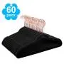 HOUSE DAY Kids Hangers Velvet Hangers for Kids 60 Pack 14" Wide Space Saving Kids Velvet Hangers,Premium Velvet Kids Hangers for Clothes Non Slip,Black HOUSE DAY Kids Hangers Velvet Hangers for Kids 60 Pack 14" Wide Space Saving Kids Velvet Hangers,Premium Velvet Kids Hangers for Clothes Non Slip,Black