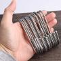 Spofit 15 Pack S Hooks Stainless Steel Hanger Hooks (M)