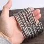 Spofit 15 Pack S Hooks Stainless Steel Hanger Hooks (M) Spofit 15 Pack S Hooks Stainless Steel Hanger Hooks (M)