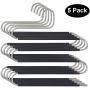 BKONY Pants Hangers Non Slip Updated S-Shaped 5 Layers Hangers Closet Space Saver for Jeans Scarf Tie Clothes (5-Pack) BKONY Pants Hangers Non Slip Updated S-Shaped 5 Layers Hangers Closet Space Saver for Jeans Scarf Tie Clothes (5-Pack)