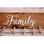 Family Picture Frames with Sayings Rustic Picture Holder Display Grandkids Make Life Grand Home Decor Clothes Pin Photo Hanger Hand Painted Sign Farmhouse Style
