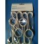 Shower Rod Hanger , White Plastic ,Perfect to hang bath towel