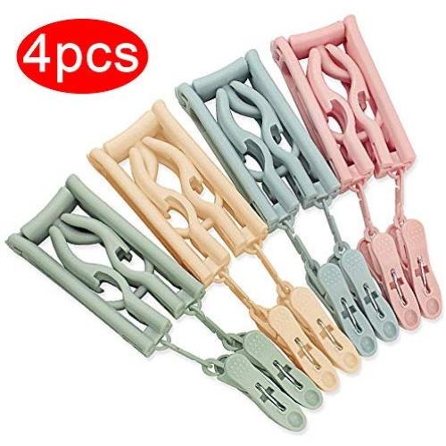Od-sport Foldable Travel Hangers with Clips, Portable Folding Clothes Drying Rack