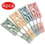 Od-sport Foldable Travel Hangers with Clips, Portable Folding Clothes Drying Rack