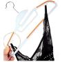 HMLifestyle-Heavy Duty Extra Wide Plastic Clothes Hangers Velvet Non-Slip Durable Adult Clothes Thin Hangers for Pants,Skirt(Set Of 10) (Gray) HMLifestyle-Heavy Duty Extra Wide Plastic Clothes Hangers Velvet Non-Slip Durable Adult Clothes Thin Hangers for Pants,Skirt(Set Of 10) (Gray)