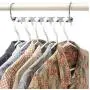 5pcs Half Toroidal Universal Metal Clothes Closet Hangers Clothing Organizer Hangers Clothing Organizer Clothes Hanger Rack 5pcs Half Toroidal Universal Metal Clothes Closet Hangers Clothing Organizer Hangers Clothing Organizer Clothes Hanger Rack