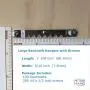 Sawtooth Hangers Large with Screws - 100 Pack - Canvas Hanger - Picture Frame Hanger Sawtooth Hangers Large with Screws - 100 Pack - Canvas Hanger - Picture Frame Hanger