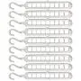 Croing - 9 pcs Magic Hangers - Closet Space Saving Hangers - Multi Hangers - Cascading Hangers Croing - 9 pcs Magic Hangers - Closet Space Saving Hangers - Multi Hangers - Cascading Hangers